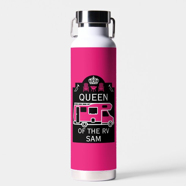 Bouteille D'eau Queen Of The Camper RV (Avant)