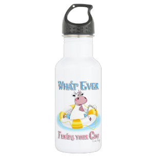Bouteille D'eau Quoi qu'il flotte votre vache 2