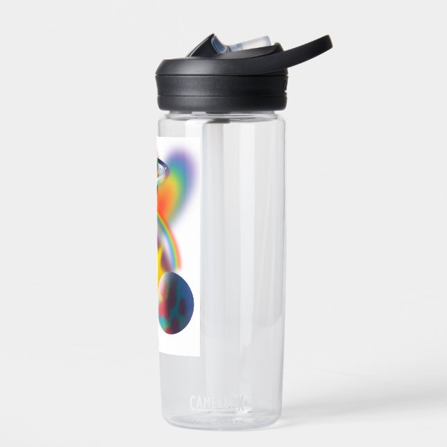 BOUTEILLE D'EAU RAINBOW PARTY (Gauche)