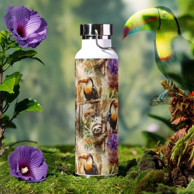 Bouteille D'eau Rainforest Life Personnalisé (Créateur téléchargé)