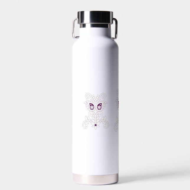 Bouteille D'eau Raisin violet, Raisin, Fleur de miel (Avant)