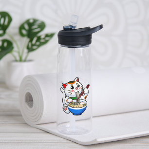 Bouteille D'eau Ramen Chat Chinois