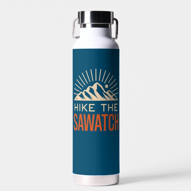 Bouteille D'eau Randonnée Sunburst dans la chaîne Sawatch (Avant)