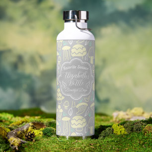 Bouteille D'eau Refroidisseur de Crème Gris Champignon