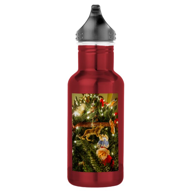 Bouteille D'eau Regarder L'Arbre De Noël Eau D'Acier Inoxydable (Droite)