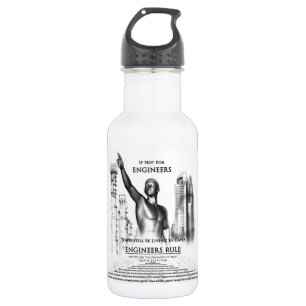 Bouteille D'eau Règle des ingénieurs