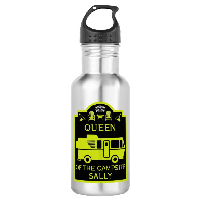 Bouteille D'eau Reine Du Camping (Devant)