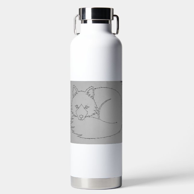 Bouteille d'eau Renard (Avant)