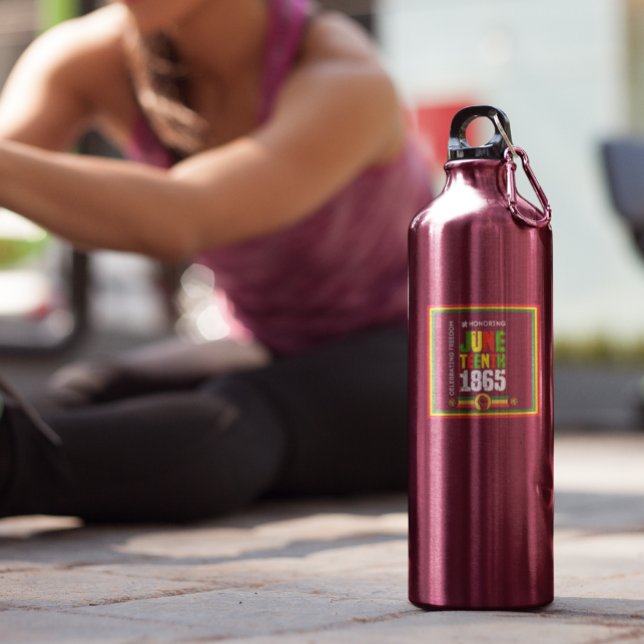 Bouteille D'eau Rendre hommage à la liberté du 11 juin 1865 (Créateur téléchargé)