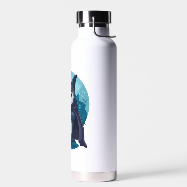 Bouteille D'eau Requin friandises ou farces (Gauche)