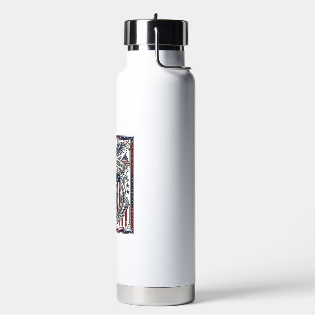 Bouteille D'eau Résine Patriotique (Gym)