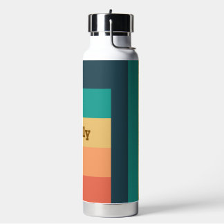 Bouteille D'eau Restez Cool en style - Retro Stried