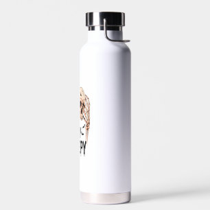 Bouteille D'eau Restez Créepy PNG, Crâne Rétro Halloween