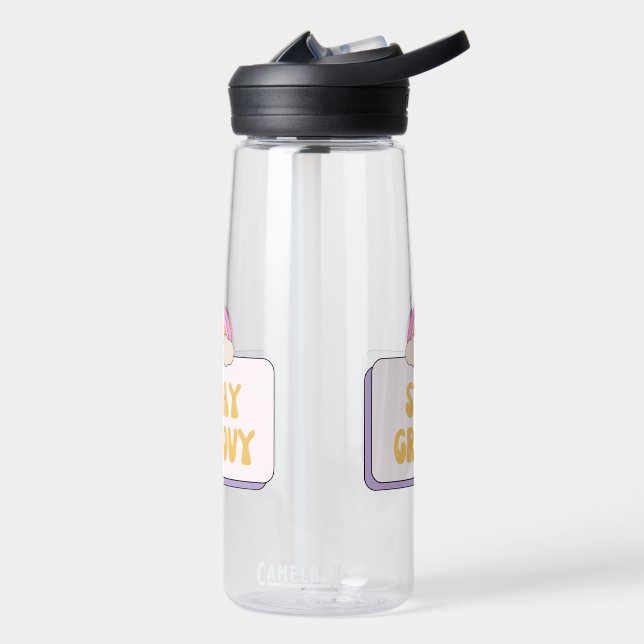 Bouteille D'eau Restez Groovy (Gauche)