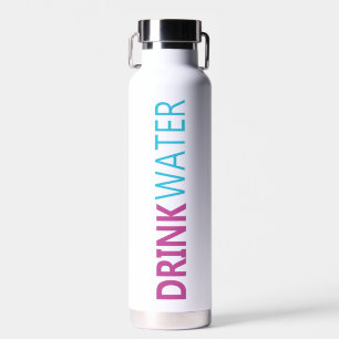 Bouteille D'eau Restez Hydraté, Buvez De L'Eau, Exercice Quotidien
