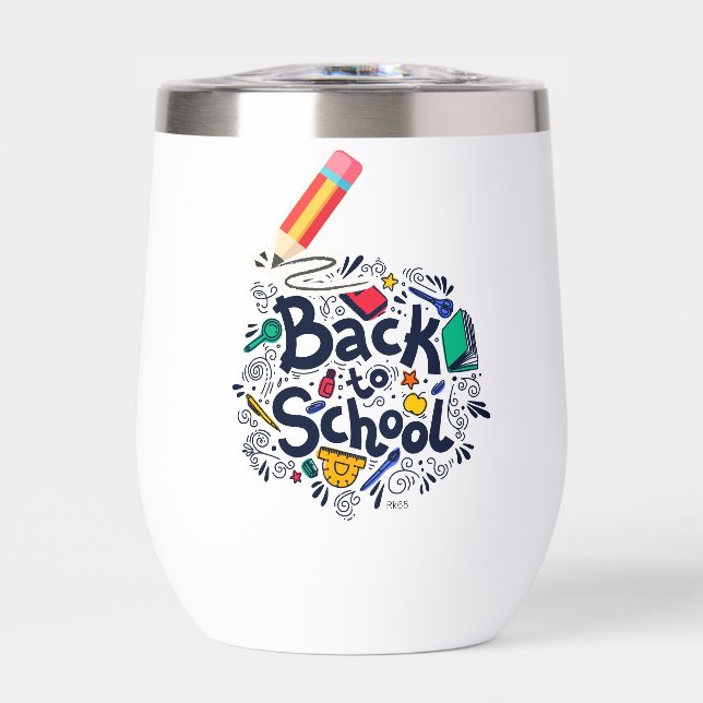Bouteille d'eau retour à l'école (Avant)