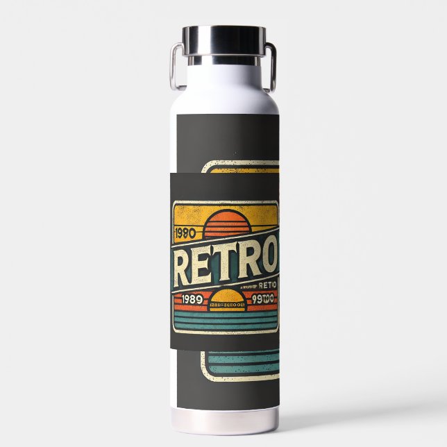 BOUTEILLE D'EAU RETRO (Avant)