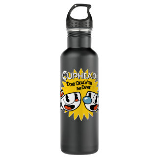 Bouteille D'eau Rétro Vintage Game Cuphead