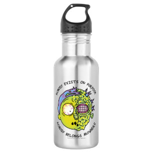 Bouteille D'eau RICK ET MORTY™  Citation de vol de mortier Stylisé