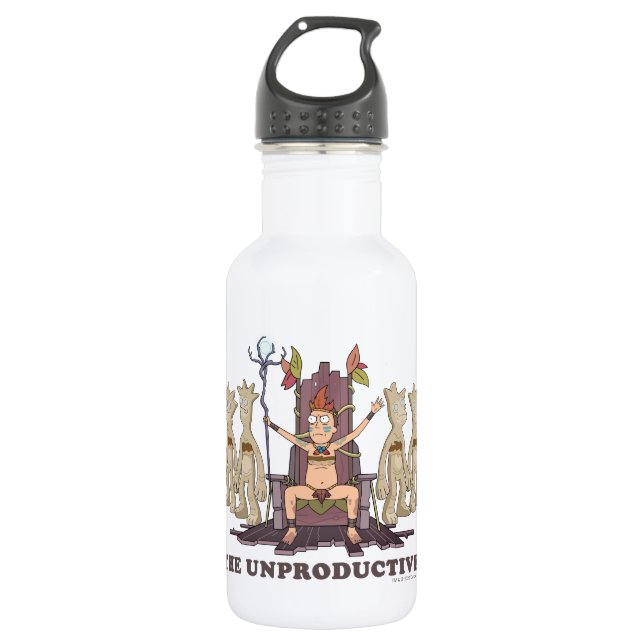 Bouteille D'eau RICK ET MORTY™| Les Sans-Peuples (Devant)