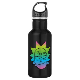 Bouteille D'eau RICK ET MORTY™ motif Rainbow Rick Head
