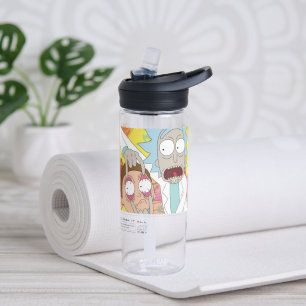Bouteille D'eau Rick Ouverture des yeux de Morty Citation graphiqu