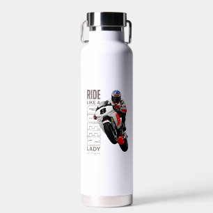 Bouteille D'eau Ride Like a Queen   Thor Cuivre sous vide isolé