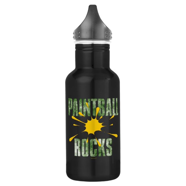 Bouteille D'eau Roches de Paintball (Gauche)
