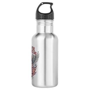 Bouteille D'eau Rocker du bandana patriotique Méta musique Old Glo