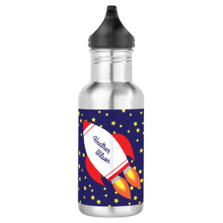 Bouteille D'eau Rocket Ship Cute Kids Water Bottle