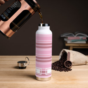 Bouteille D'eau Romantique Blush Soft Monochromatic Pink