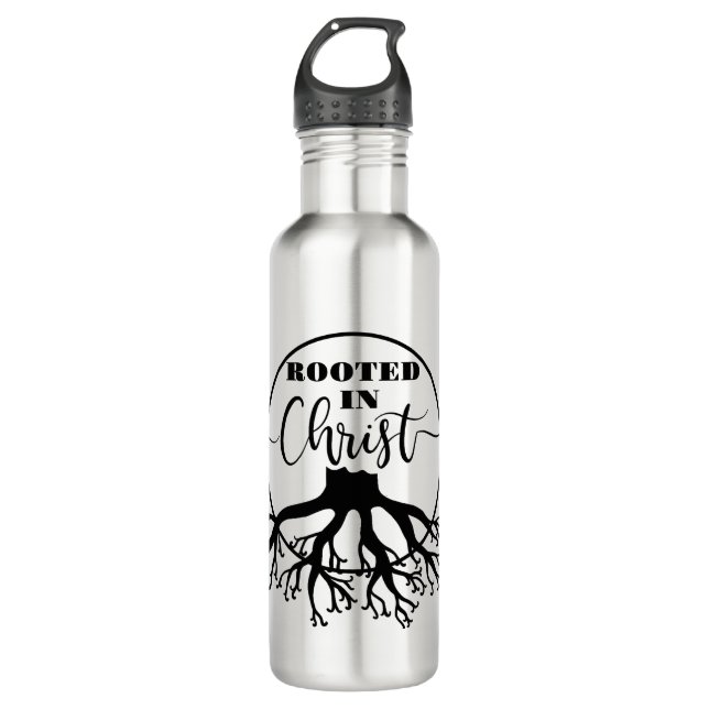 Bouteille D'eau Rooted in Christ (Devant)