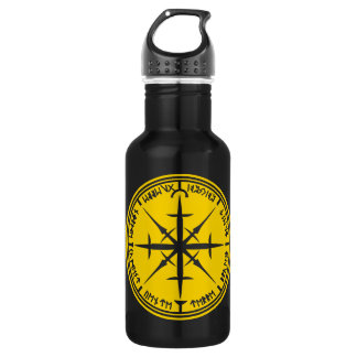 Bouteille D'eau Rose des vents vicking