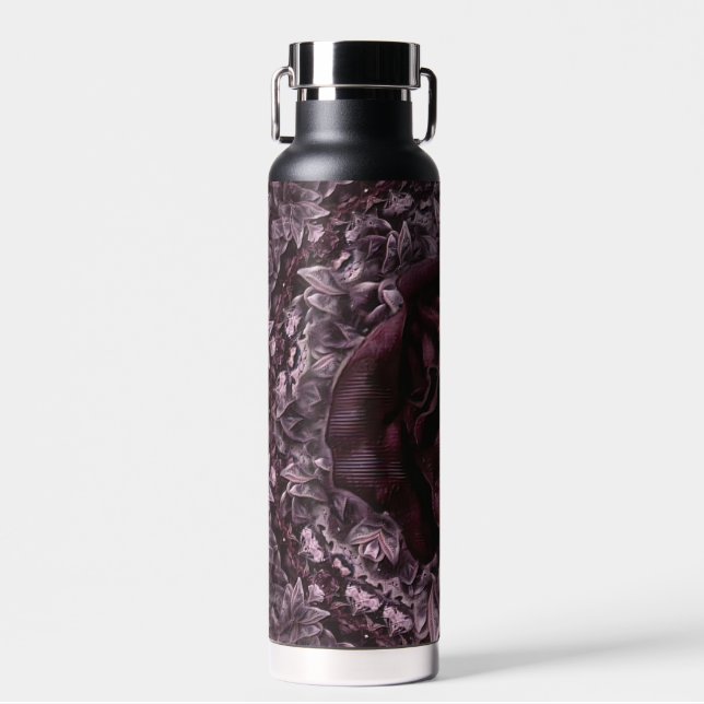 Bouteille D'eau Rose Mandala (Avant)
