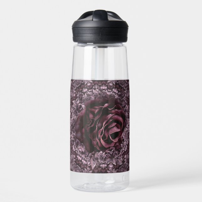 Bouteille D'eau Rose Mandala  (Avant)