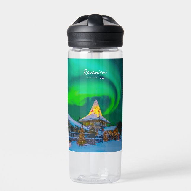 Bouteille D'eau Rovaniemi, Finlande - Magic Aurora CamelBak Eddy (Extérieur)