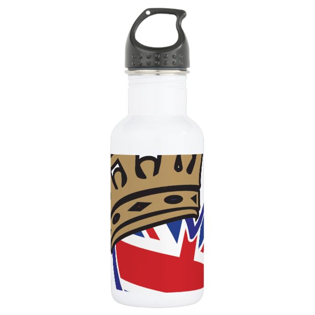 Bouteille D'eau Royal UK Love (Devant)