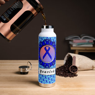 Bouteille D'eau Ruban Blue Standard par Kenneth Yoncich