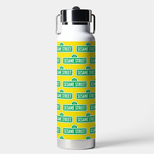 Bouteille D'eau Rue Sésame | Logo vert (Salle de sport)