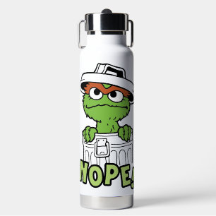 Bouteille D'eau Rue Sésame Oscar le Grouch Nope!