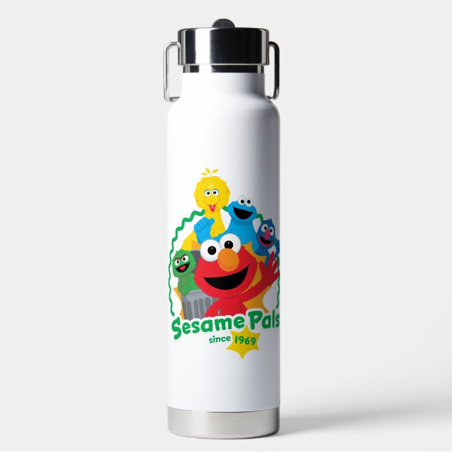 Bouteille D'eau Rue Sésame | Sesame Pals depuis 1969 (Salle de sport)