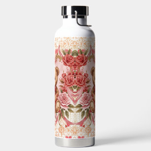 Bouteille D'eau Saint-Valentin, Ours en peluche, Cœur d'amour rose