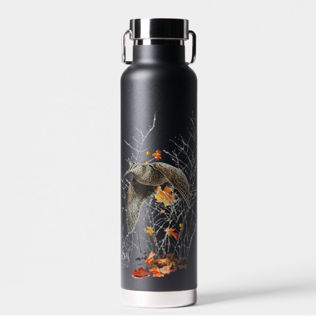 Bouteille D'eau Saison de chasse à la bécasse (Avant)