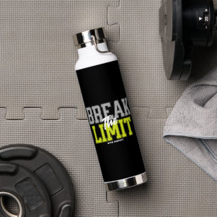 Bouteille D'eau Salle de sport addictif pour motiver la limite de