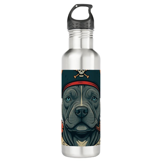 Bouteille D'eau Salty Dog Pitbull (Devant)