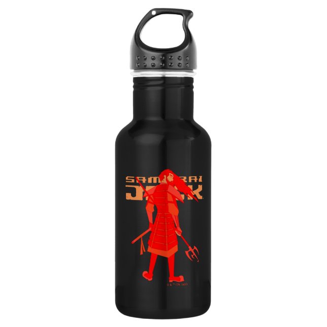 Bouteille D'eau Samurai Jack Red Warrior Graphic (Devant)