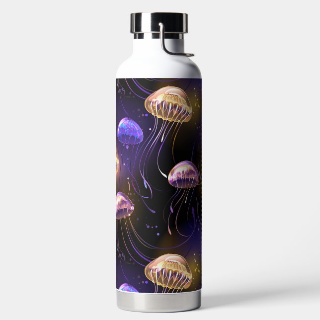 Bouteille D'eau Sans joint avec méduse éclatante (Droite)