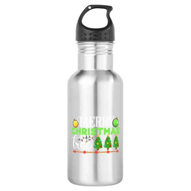 Bouteille D'eau Sapin de Noël-34564 (Devant)