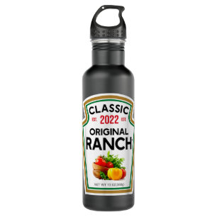 Bouteille D'eau Sauce Ranch Salade verte Dressing Costume d'Hallow