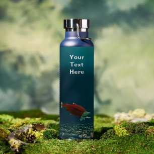 Bouteille D'eau Saumon rouge